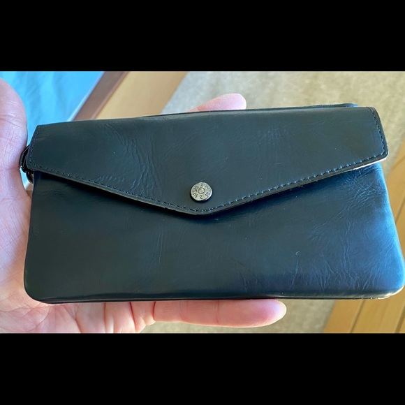 Sold Black Leather Greta Wristlet MZ Wallace. Brand new! With Tags. - Picture 3 of 11